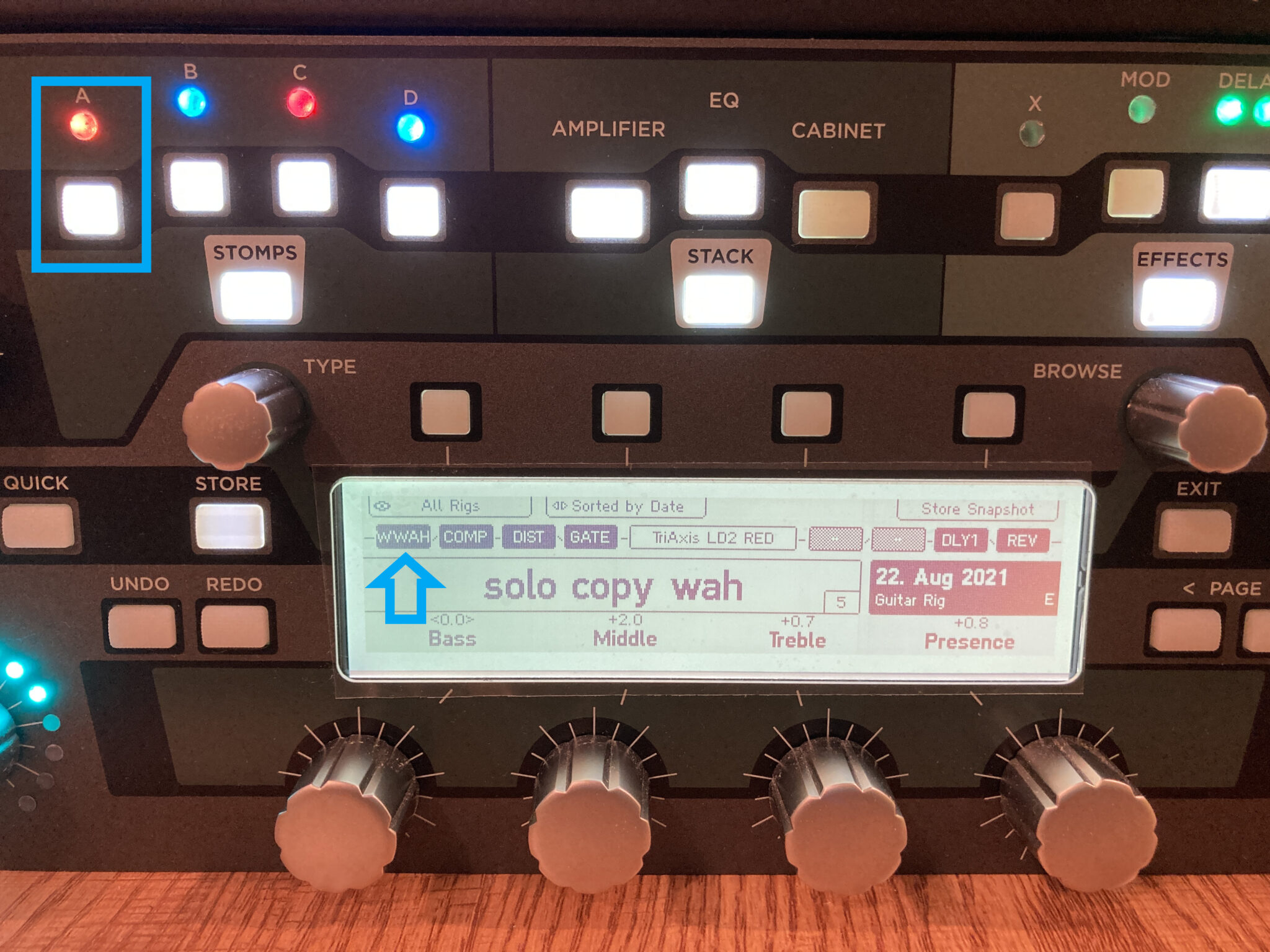 Kemperのエクスプレッションペダルの設定 ワウ ワウペダル 音質向上記